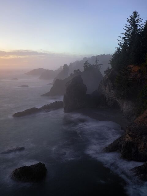 WORLD REGIONS & COUNTRIES, North America, United States of America, Oregon, Thunder Rock Cove, environment, scenery, land, landscape...